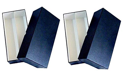 Heavy Duty 12" Double Row Box for Slab Coin Holders 2 Pack Bundle