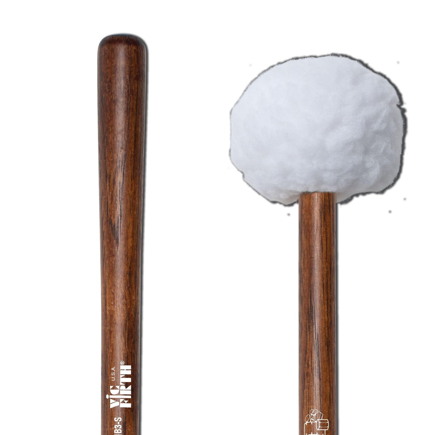 Vic Firth Bass Mallets MB1 S Corps Master Series