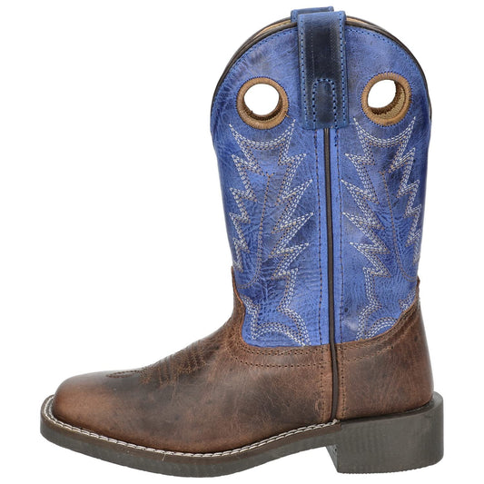 Smoky Mountain Childs Dusty Brown/Blue Boots