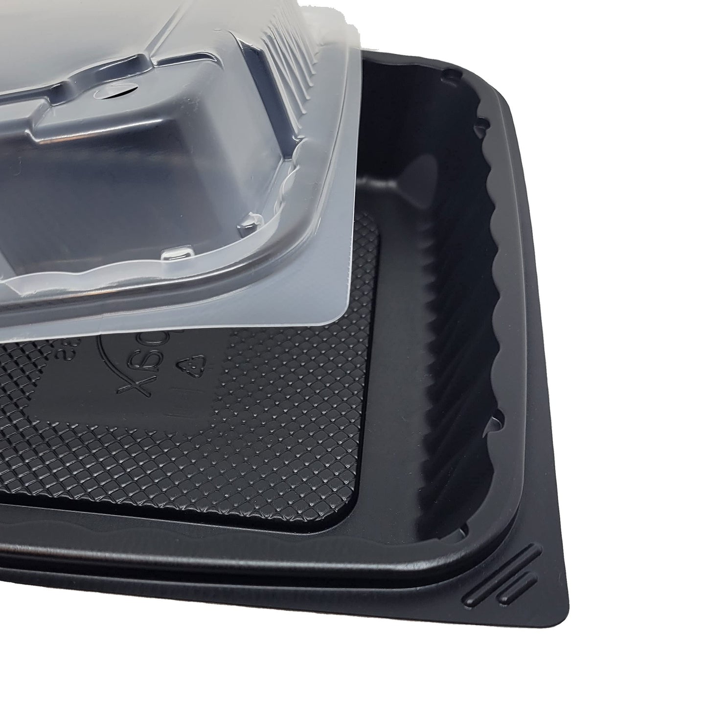 PP Pebble Box Serving Tray and Vented Lid