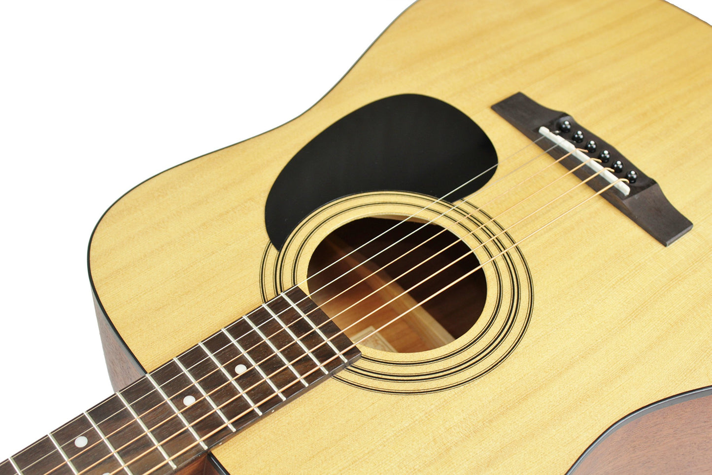 Cort AD810OP Standard Dreadnought Guitar, Spruce Top, Mahogany Back & Sides, Open Pore