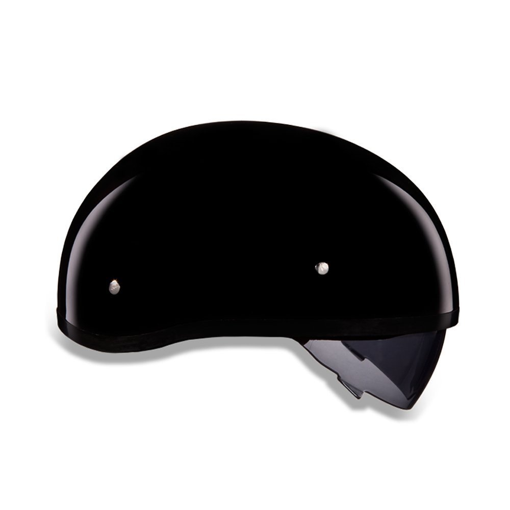 Daytona Helmets Half Skull Cap Motorcycle Helmet with Built-in Inner Shield, DOT Approved, Lightweight, Comfortable, and Durable Protection for Riders, Sleek Design, Fits and Styles