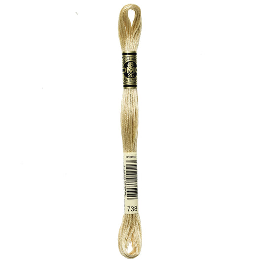 Dmc 6-Strand Embroidery Cotton 8.7yd-Very Light Tan