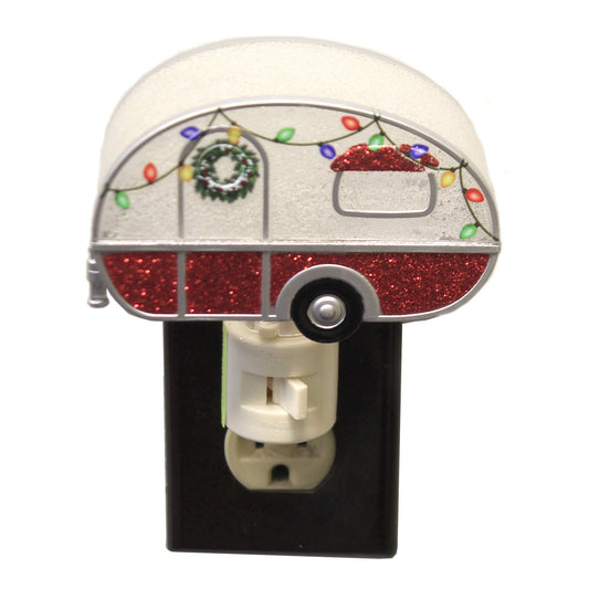 Roman Travel Trailer Christmas Night Light 4.2 Inch