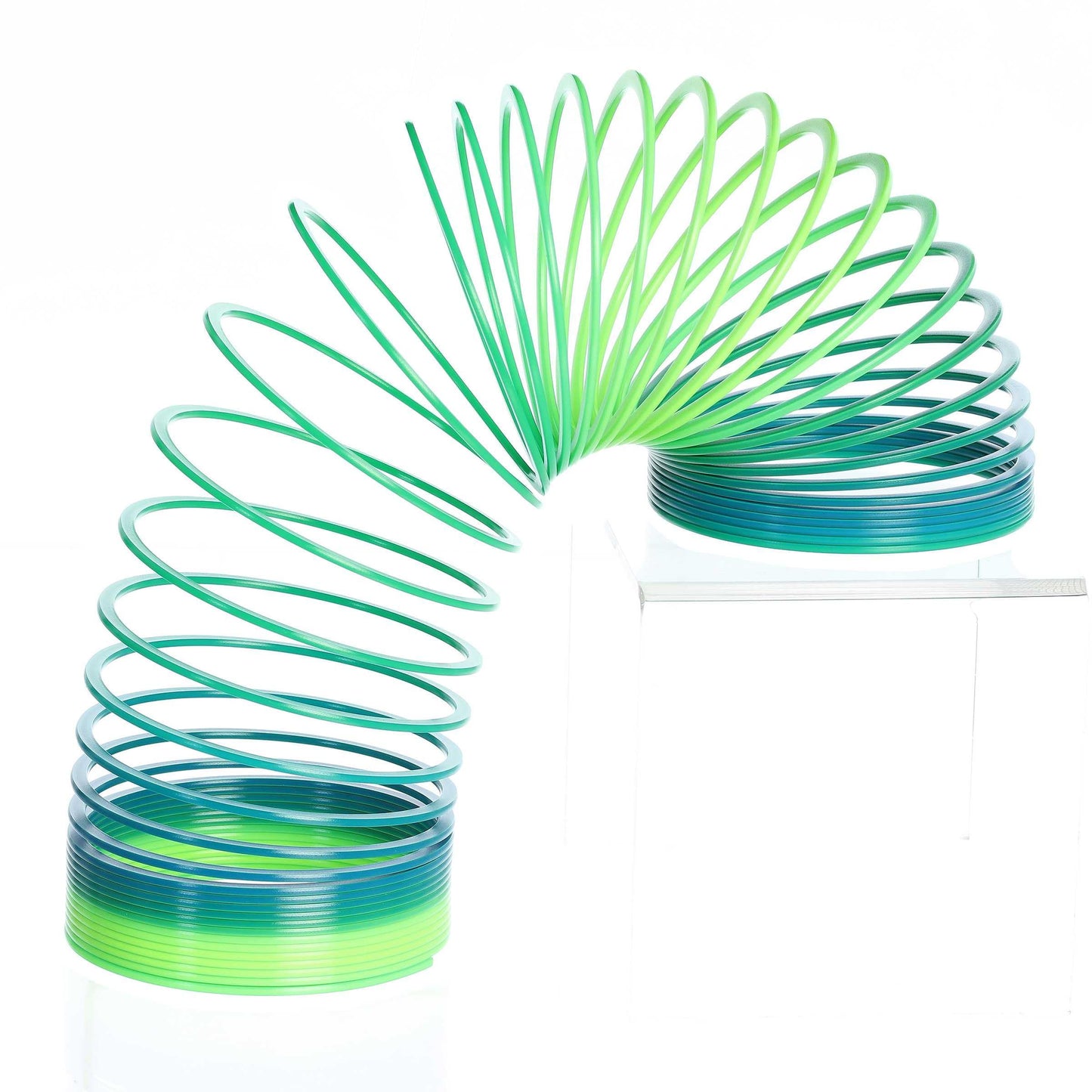 Aurora® Toys Engaging Jumbo Spring Toy - Endless Fun - Screen-Free Entertainment - Green 5.5 Inches