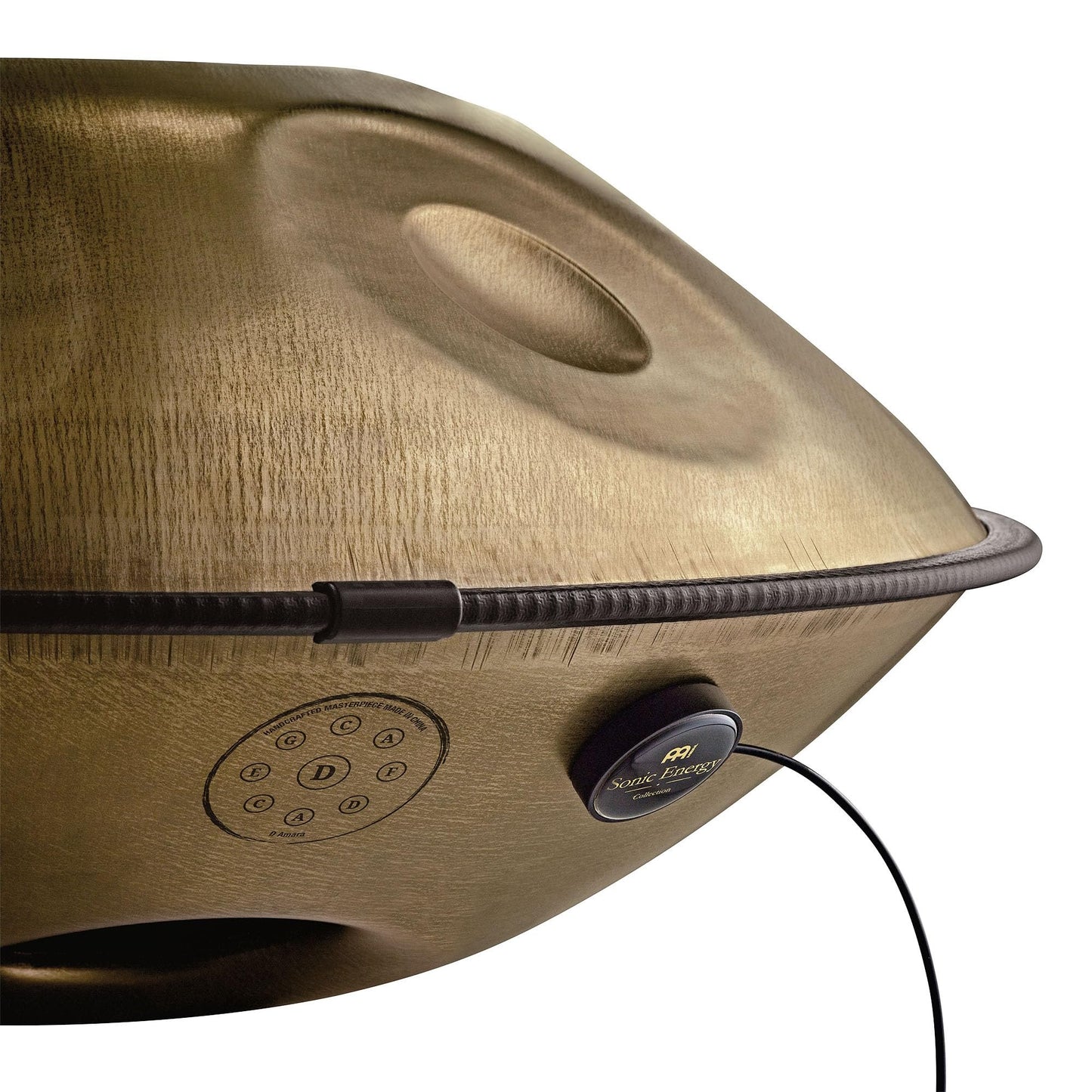Magnetic Piezo Pickup for Steel Handpan/Tongue Drum with Volume Control, 2-YEAR WARRANTY