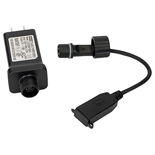 Roman USB UL Plug Adaptor Indoor/Outdoor IP44 5V