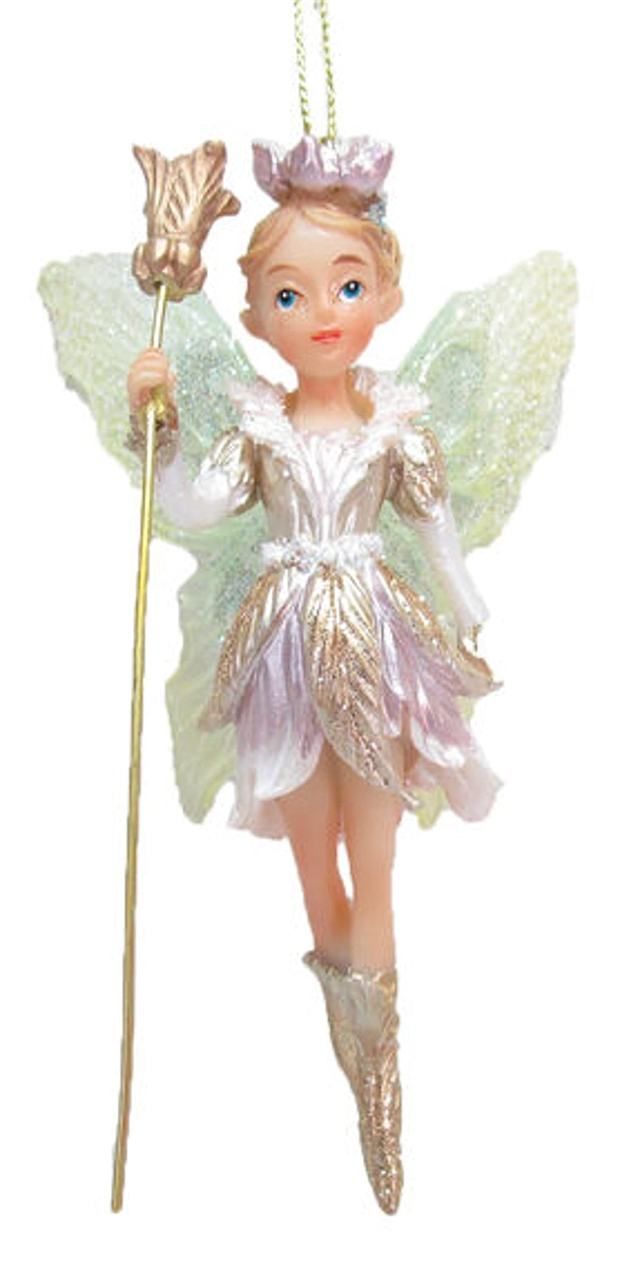 December Diamonds 79-81498 Resin Fairy Queen Ornament 4.75 Inches