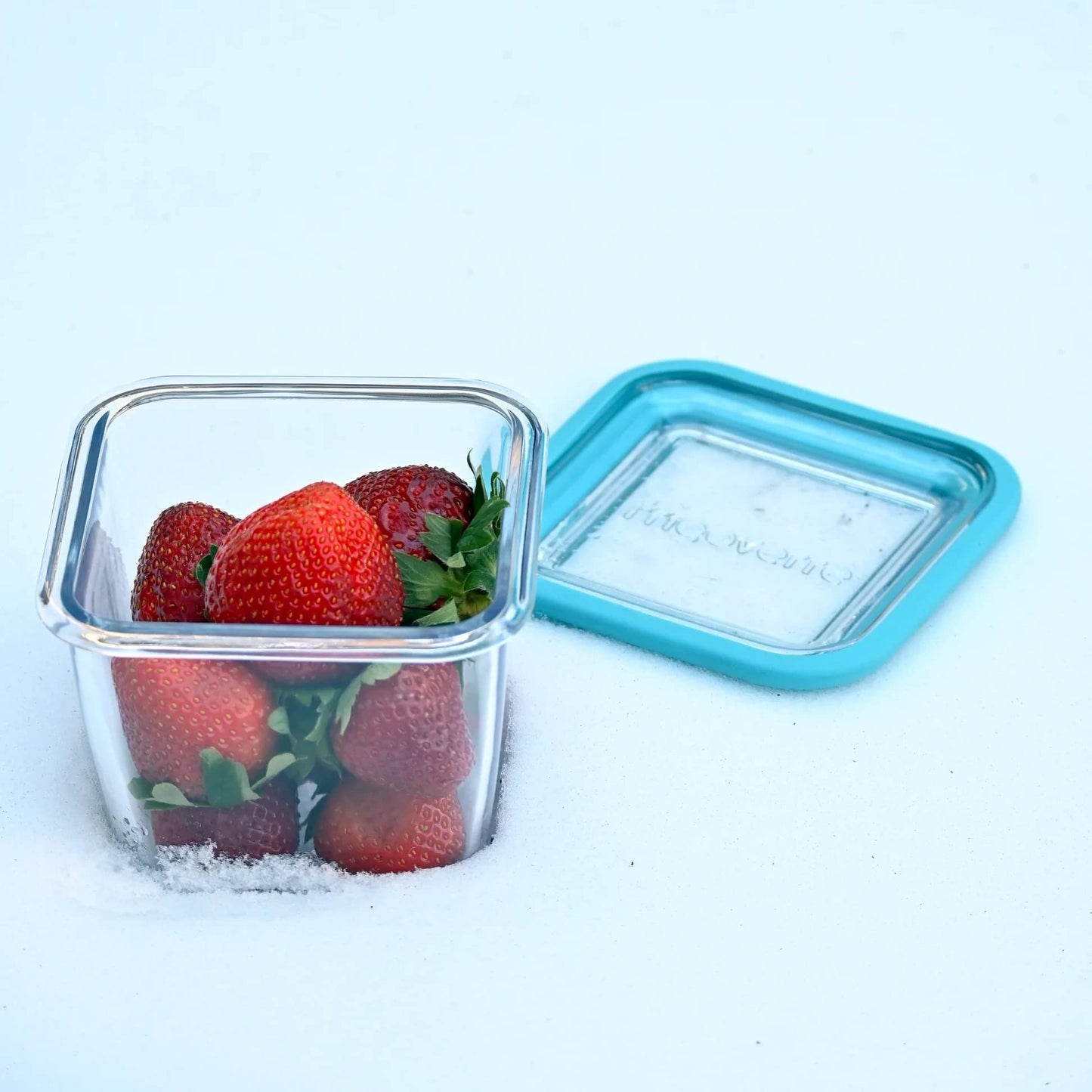 Bormioli Rocco Frigoverre Future Food Storage Container, Made From Durable Glass, Dishwasher Safe, Made In Italy