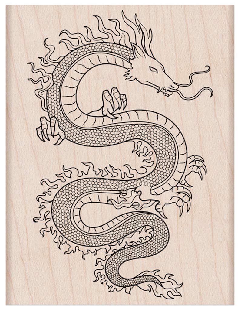 Animal Things Wood Stamps