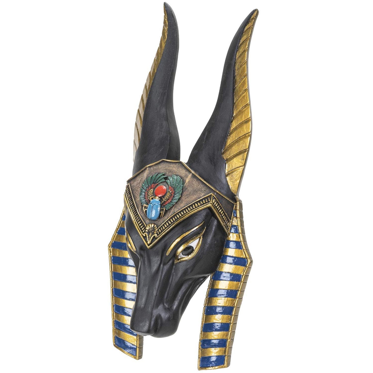 Pacific Giftware Anubis Jackal Headed God of Underworld Wall Plaque 10 Inches Sculptural Wall Decorative Accent