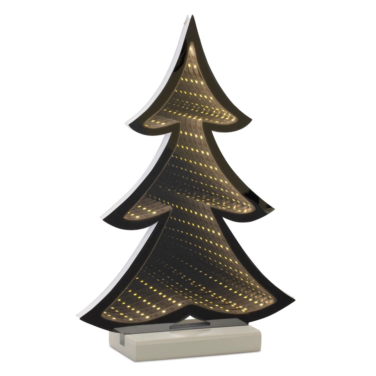 Melrose Tree Infinity Light, 12.5-inch Height, Acrylic