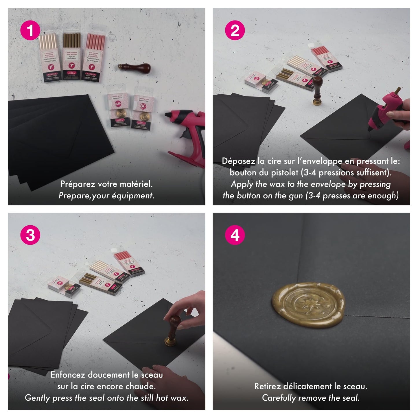 エルバン シーリング スタンプ ワックス ガン用