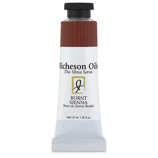 Jack Richeson 37-Ml Artist Oil Colors, Burnt Sienna