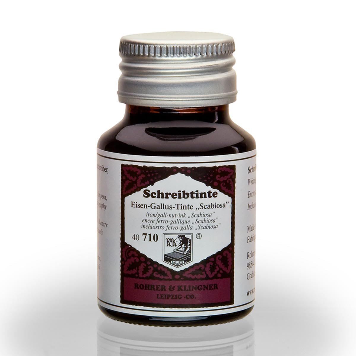 Rohrer & Klingner bottled fountain pen ink - Scabiosa (50mL)