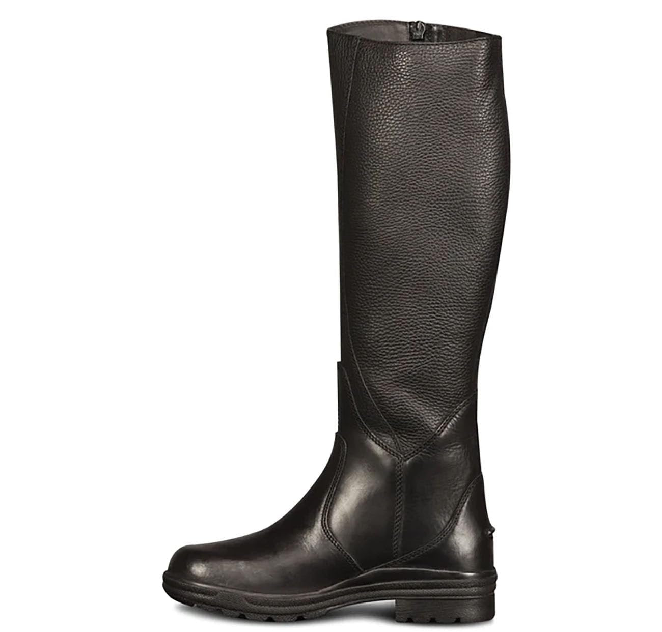 Ovation Men's Comfortable Stylish Equestrian Horse Riding Tall Full-Grain Leather Moorland II Highrider Boot, Black, 14 Wide