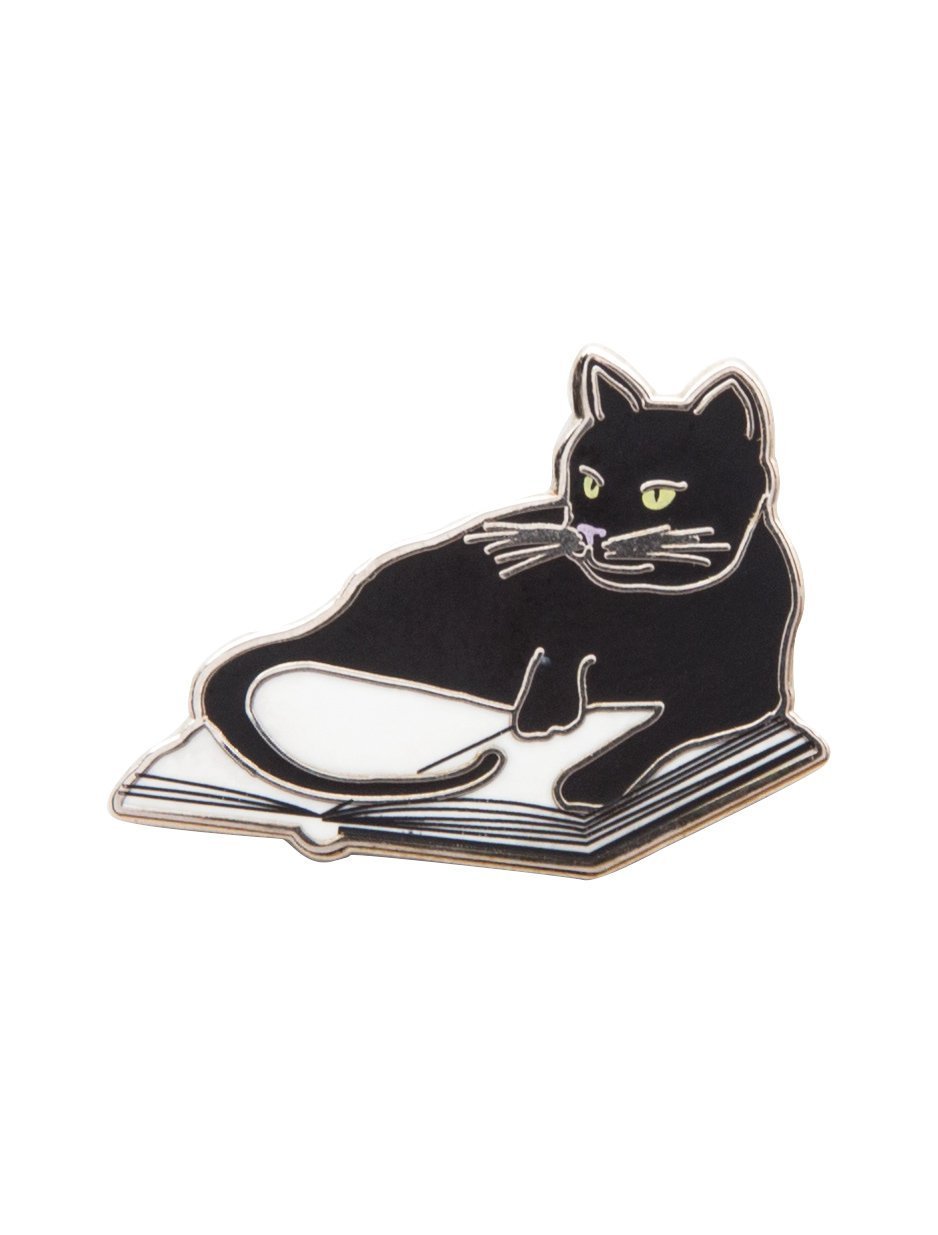 Out of Print Literary and Book-Themed Enamel Pin Set for Book Lovers, Readers, and Bibliophiles
