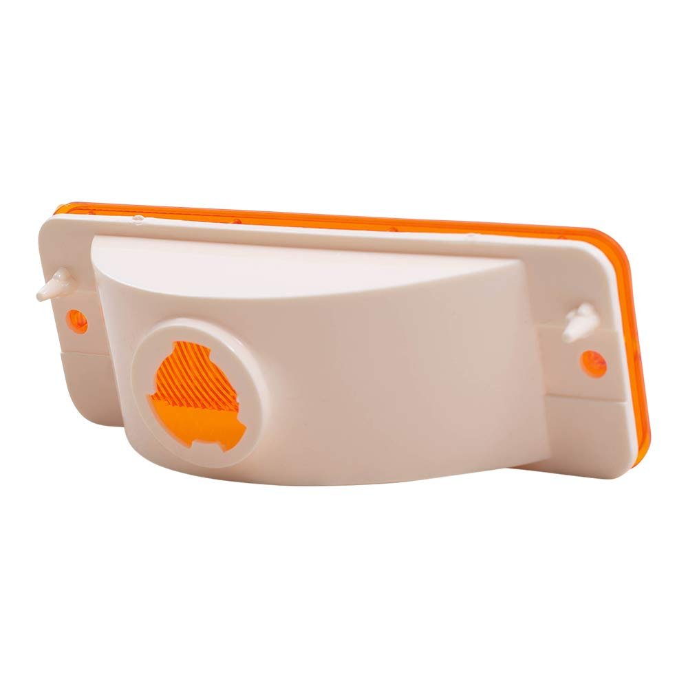 Park/Signal/Side Marker for 1975-1978 E-150 Econoline L=R Amber Lens for 1975-1978 E-250 Econoline 1975-1978 E-350 Econoline 1975-1977 F-100 1975-1977 F-150 1975-1977 F-250 1975-1977 F-350 D6TZ13200A