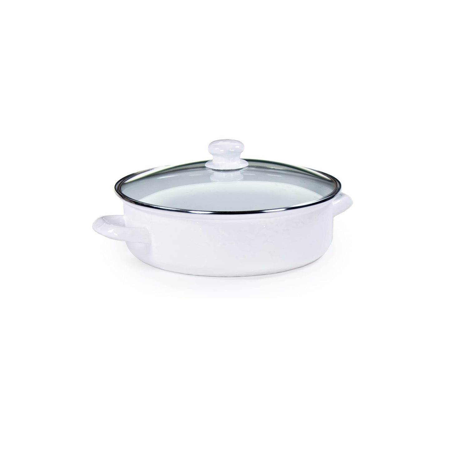 Golden Rabbit Enamelware - 3qt Saute Pan
