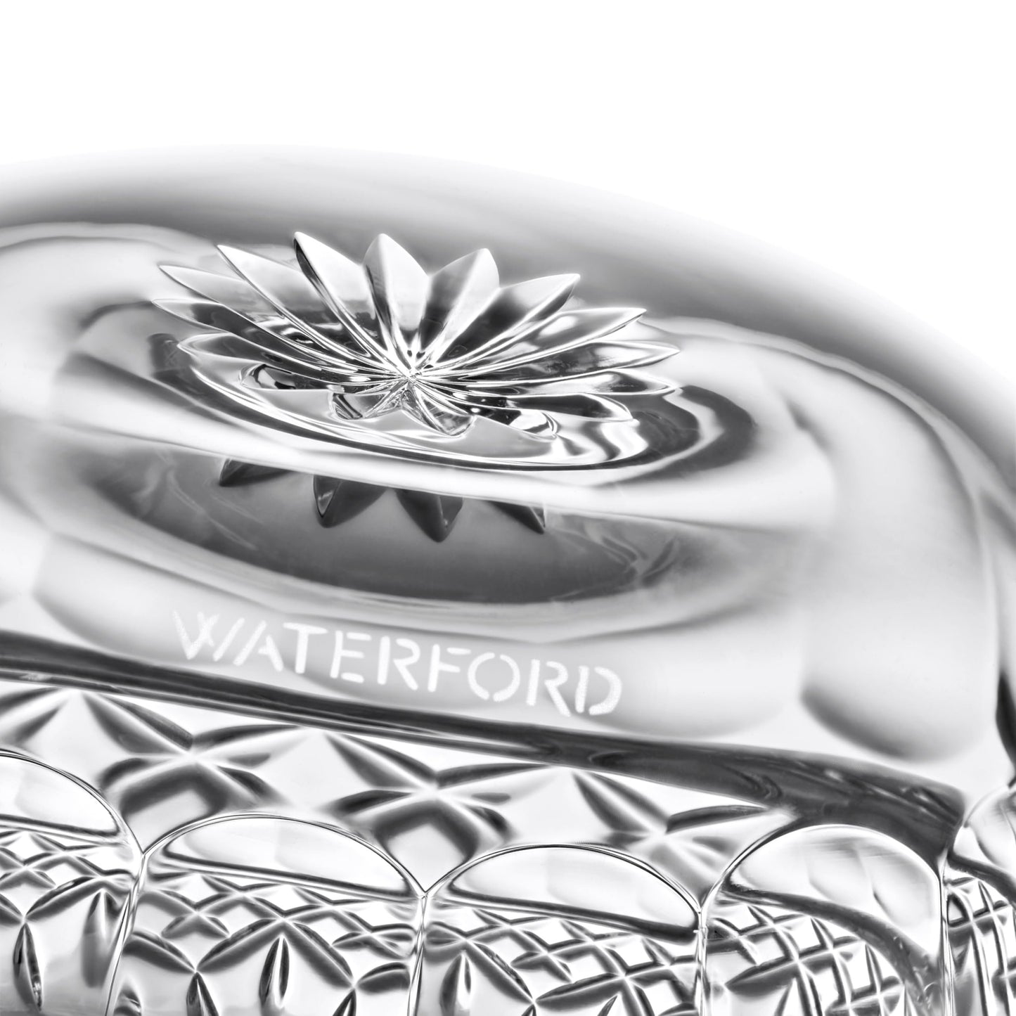 Waterford Lismore Covered Box 5in