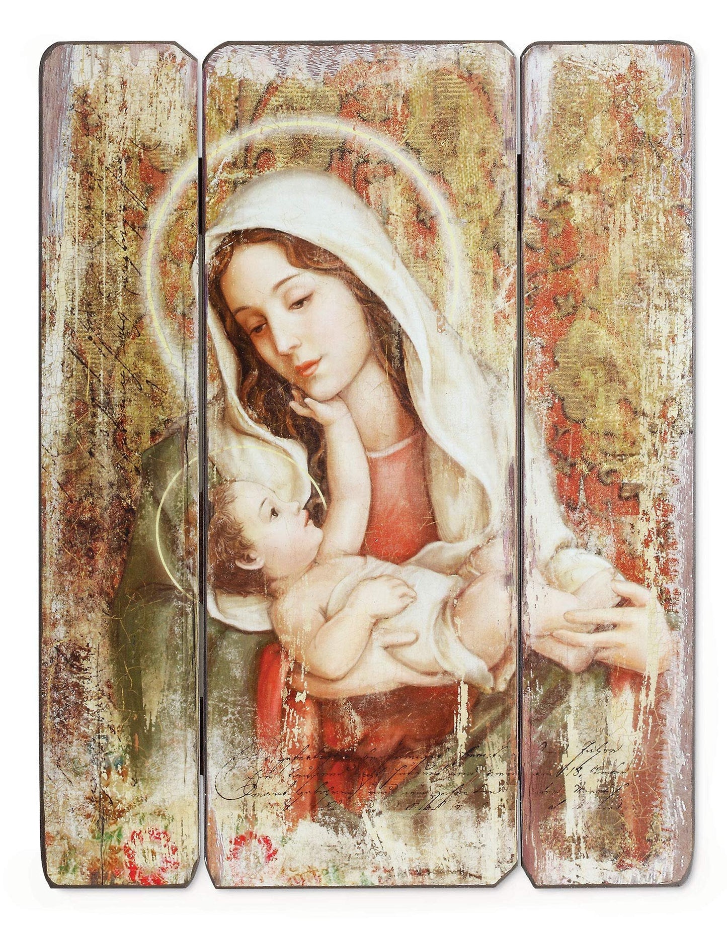 Joseph's Studio by Roman - A Child's Touch Decorative Panel, 15" H, Courageous Panels, Medium Density Fiberboard, Home Decor, Religious, Giftware, Decorative, Beautiful Detail