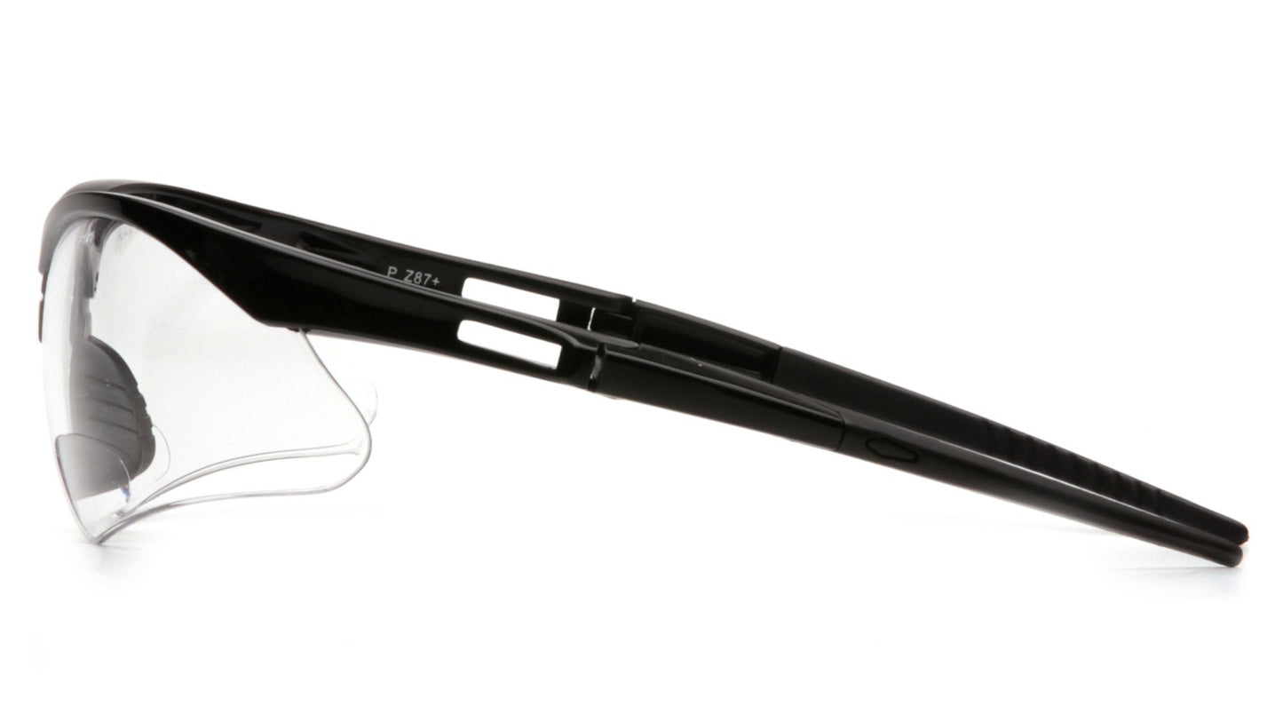 Pyramex PMXTREME Readers Bifocal Safety Glasses Eye Protection Clear +1.5 Bifocal Lens Includes Cord