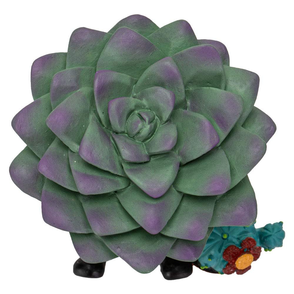 Furrybones Summit Collection Echy Figurine Decorative Signature Skeleton in Succulent Cactus Plant Costume 3 Inch Tall Collectible Statue