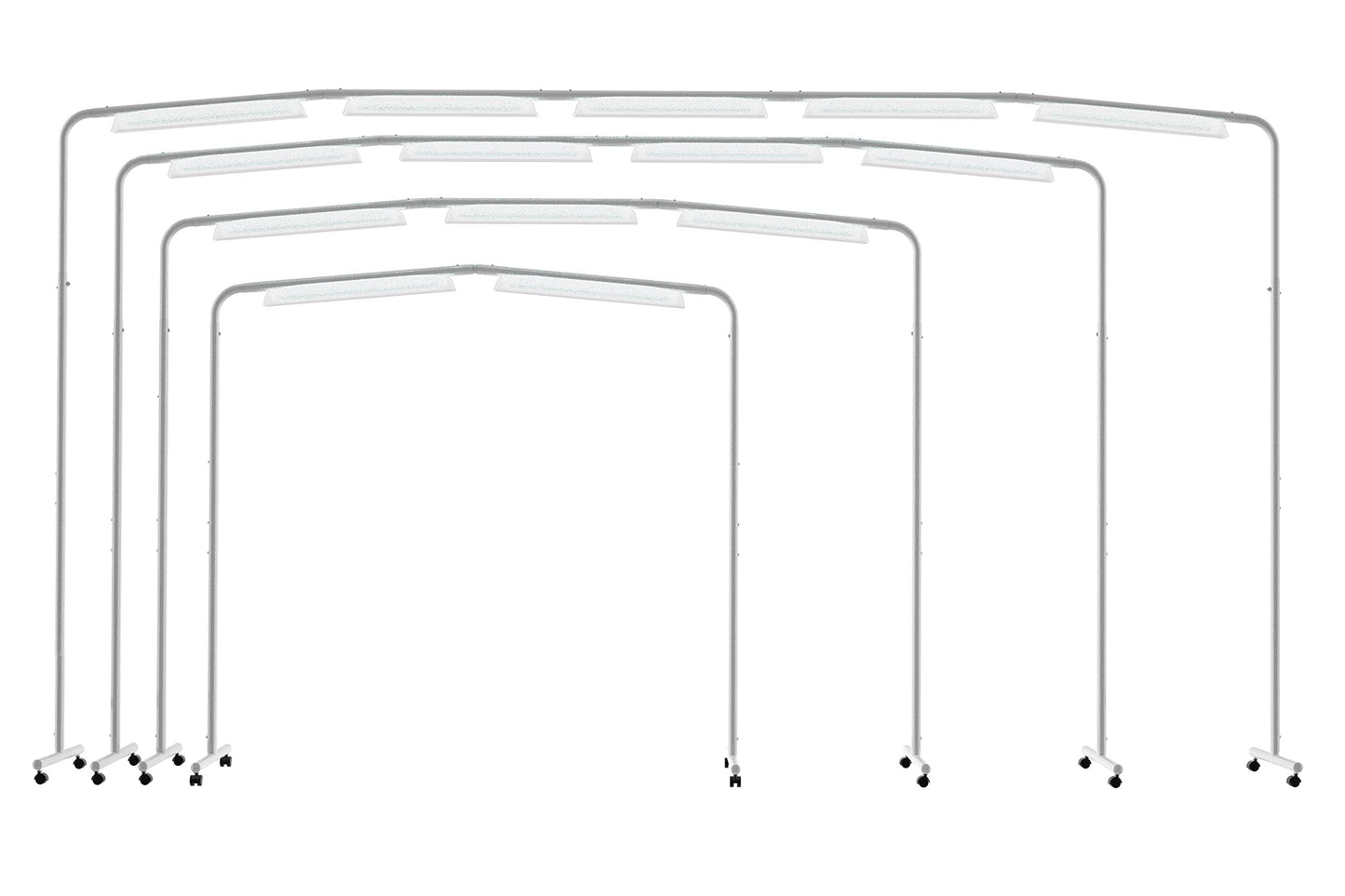 Luminess LED Free-Standing Light Station - LED Light Bar - up to 6" Qnique 21, 15R