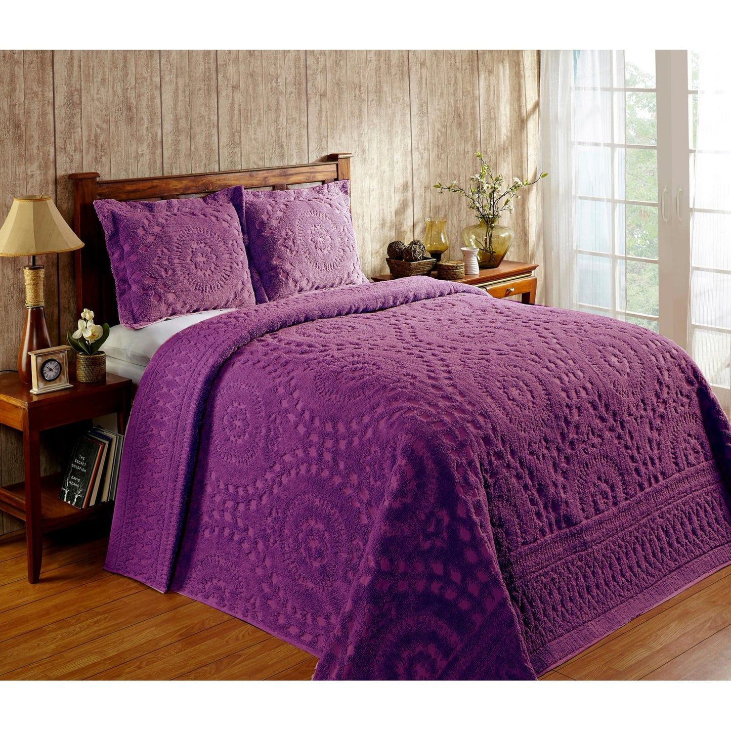 Better Trends Rio Collection is Super Soft and Light Weight in Floral Design 100 Percent Cotton