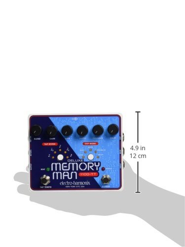 Electro-Harmonix Deluxe Memory Man 1100-TT Analog Delay with Tap Tempo Pedal
