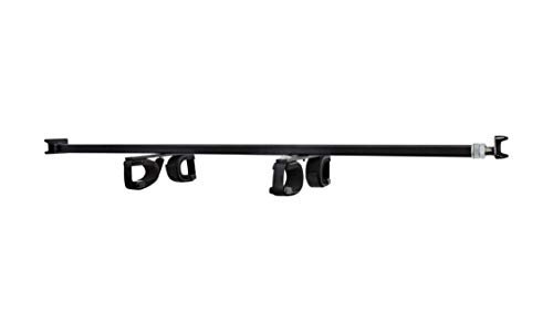 Great Day Quick-Draw Overhead Gun Rack - for UTVs with Different Roll Bar Depth/Width or Jeep Wrangler - Black Powder-Coated Finish - 2 Gun Model