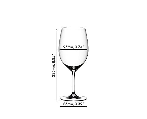 Riedel VINUM Bordeaux Glasses, Set of 2
