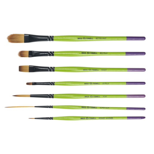 Andrew Mack/Sarah And Jeral Tidwell Monster Stix 7 Brush Set