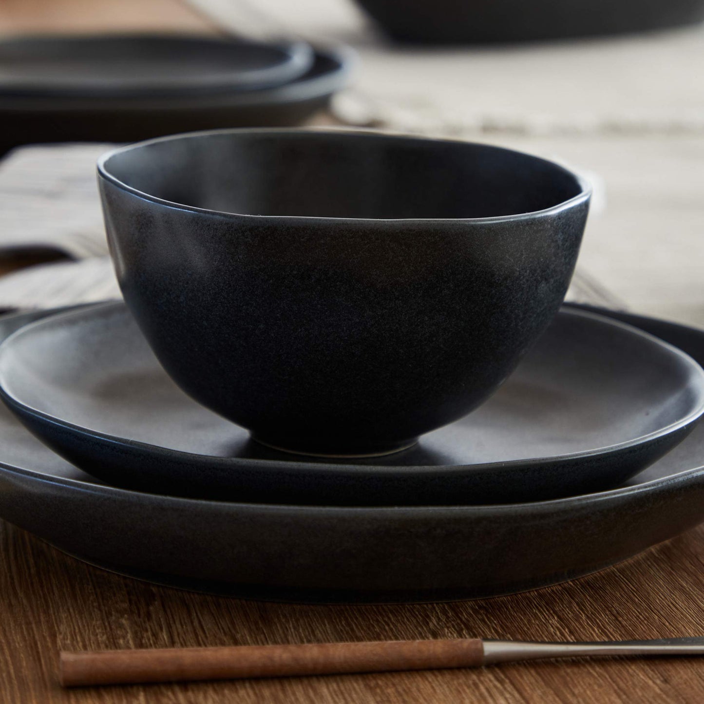 Costa Nova Ceramic Stoneware - Livia Collection | Microwave & Dishwasher Safe Dinnerware | Food Safe Glazing | Restaurant Quality Tableware