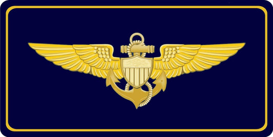 Naval Aviator Photo License Plate