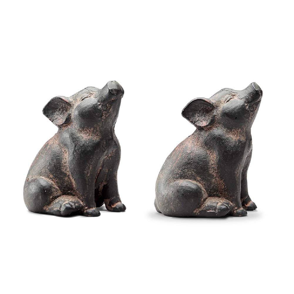SPI Home Pig Minimals Cast Iron - Set of 2