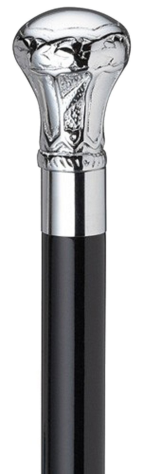 Brandy Smuggler Walking Cane Flask with Brass Skull handle