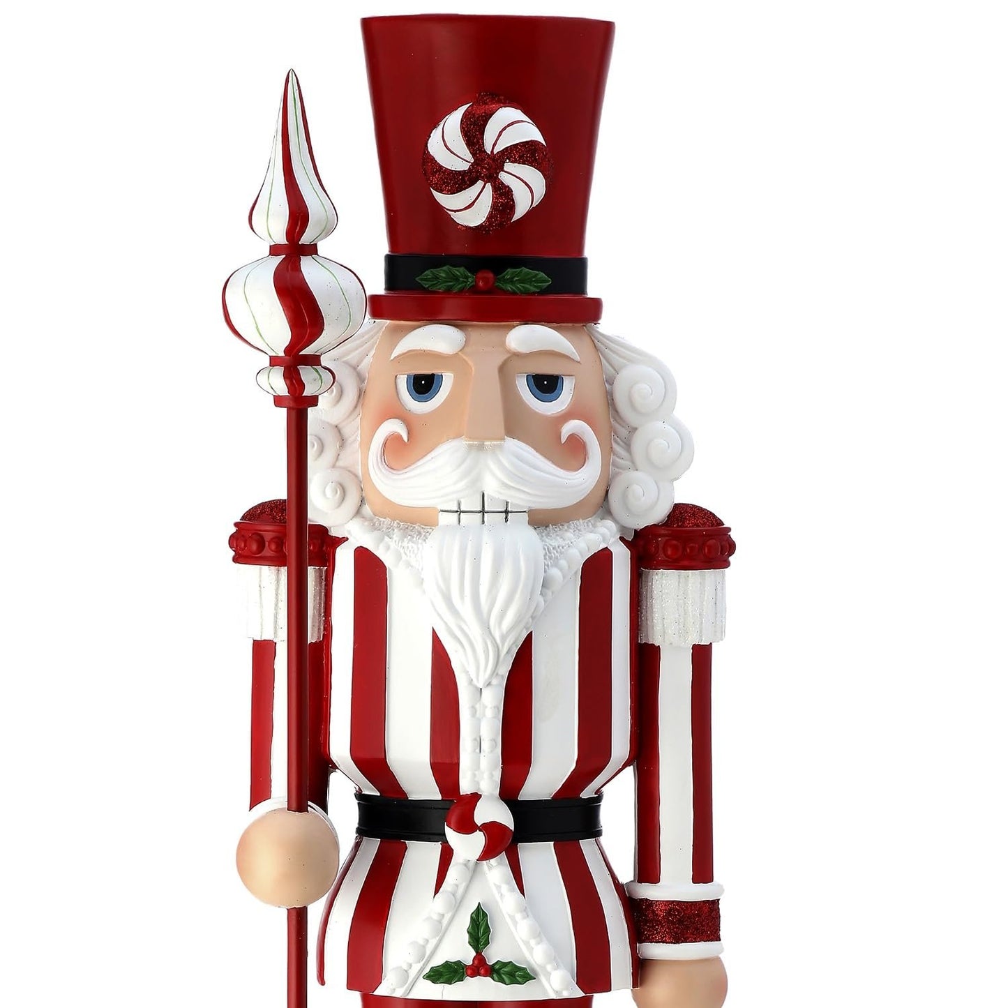 Regency International 13" Resin Peppermint Nutcracker