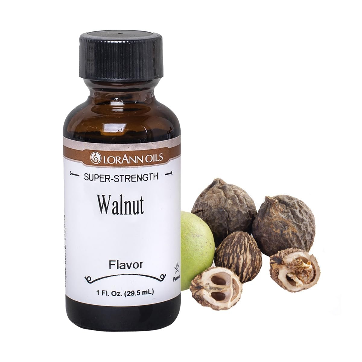 LorAnn Walnut (formally black walnut) SS Flavor, 1 ounce bottle