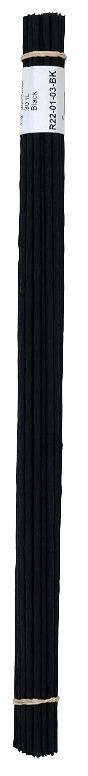 PP+PPE+GF30 (PPX), 1/8 dia, 30 ft, Black plastic welding rod