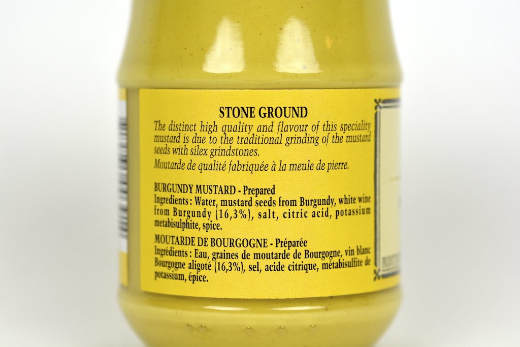 Edmond Fallot Dijon Mustard with Burgundy Wine 7.4Oz Case of 6 Units - Wholesale