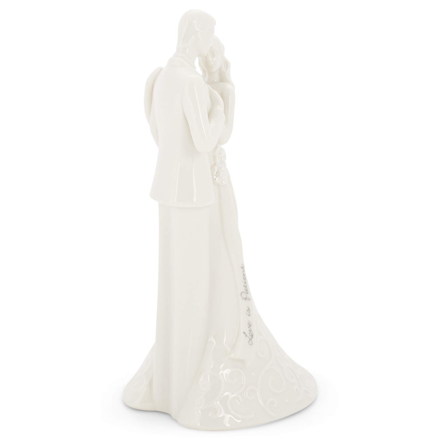 Roman 13226 Wedding Anniversary Cake Topper, 8.5-inch Height, White