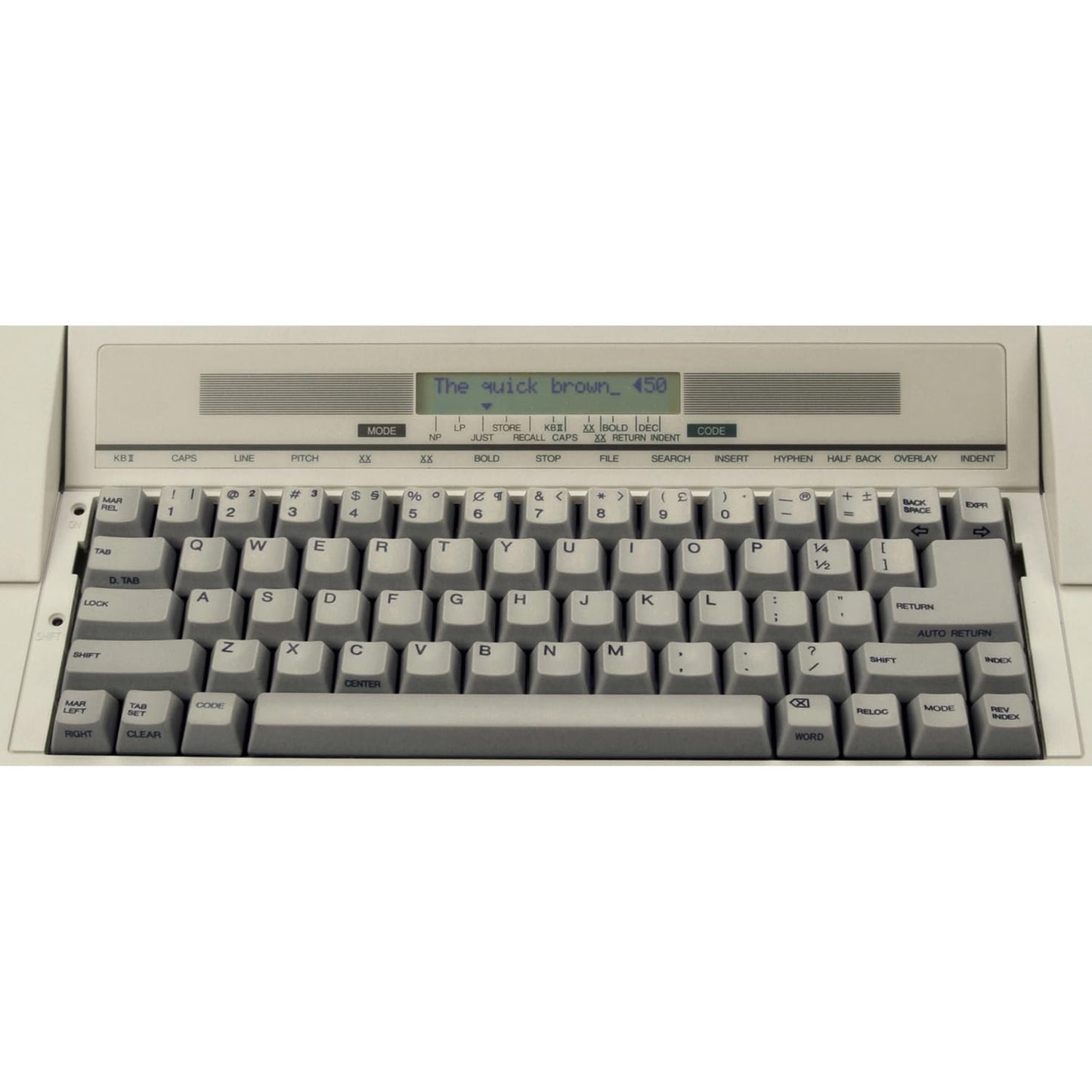 ROYAL 69147T Scriptor II Typewriter, White