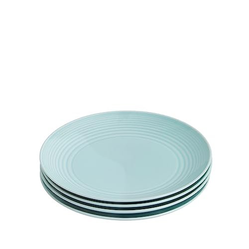 Royal Doulton Exclusively for Gordon Ramsay Maze Blue Salad Plate, Set of 4, 8.7"