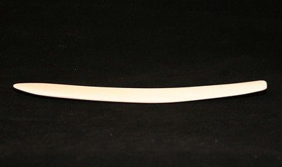 C.S.Osborne 8" Bent Genuine Bone Folder (Curved) : No.727-20 (MPN #14662) / Made in USA