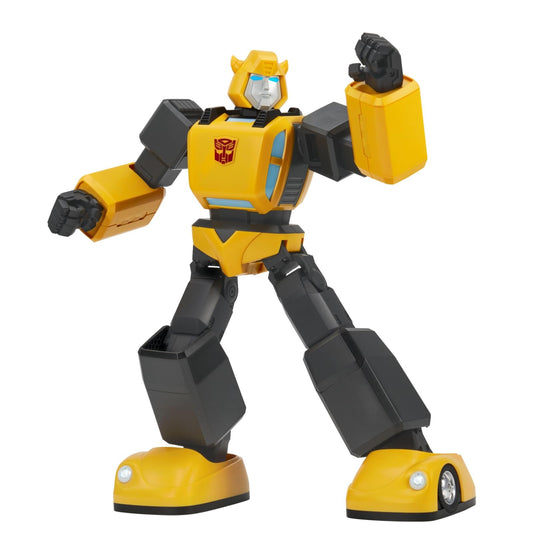Robosen Transformers G1 Bumblebee Robot - Transforming Action Figure with Voice Commands, Programmable Moves, Authentic Sound Effects - A Must-Have for Transformers Fans and Collectors 13.4-Inch