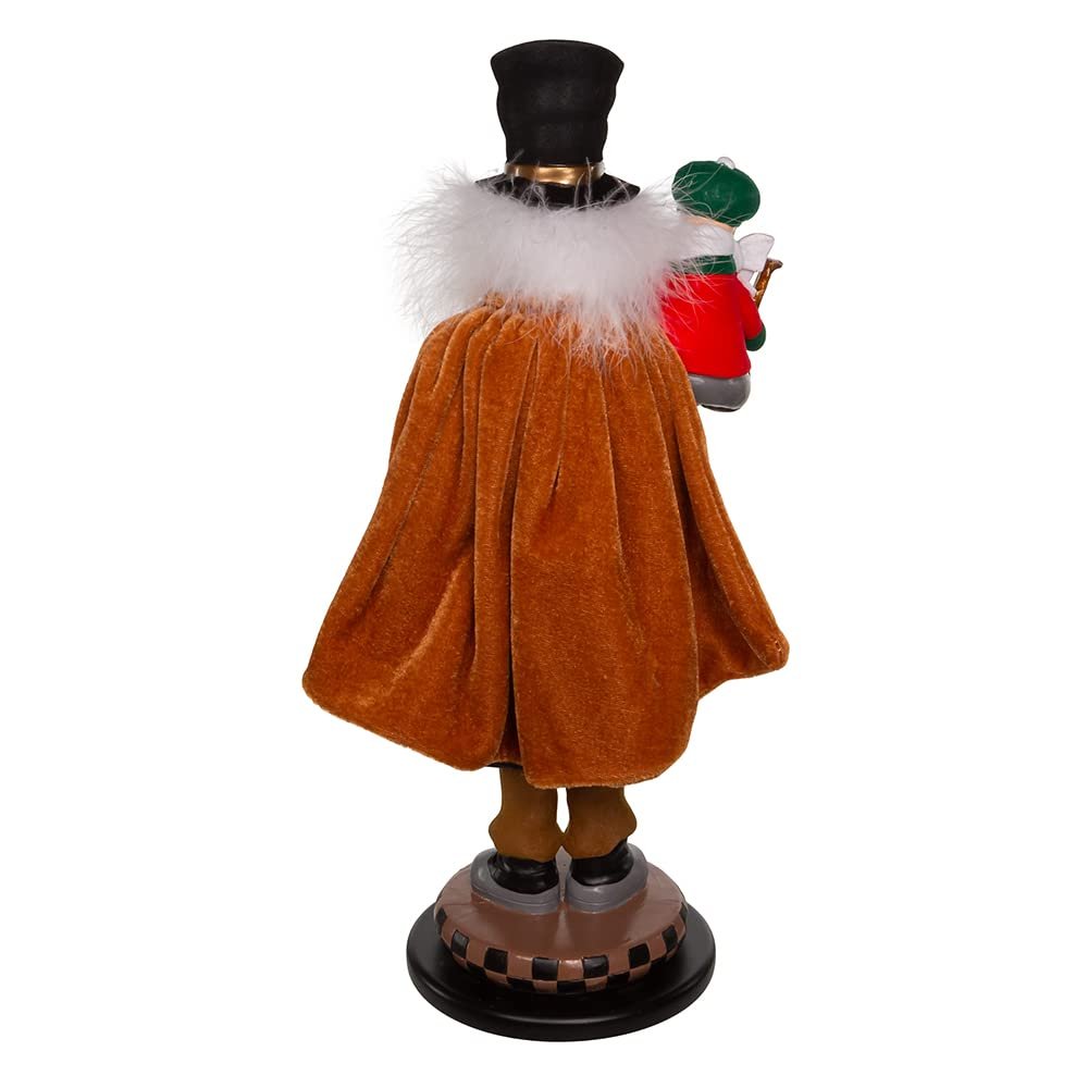 Kurt Adler 17-Inch Bob Cratchit and Tiny Tim Nutcracker