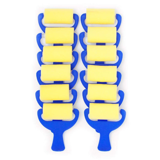 Jack Richeson 699063-12 Plain Foam Brayer (12 Pack), 3"