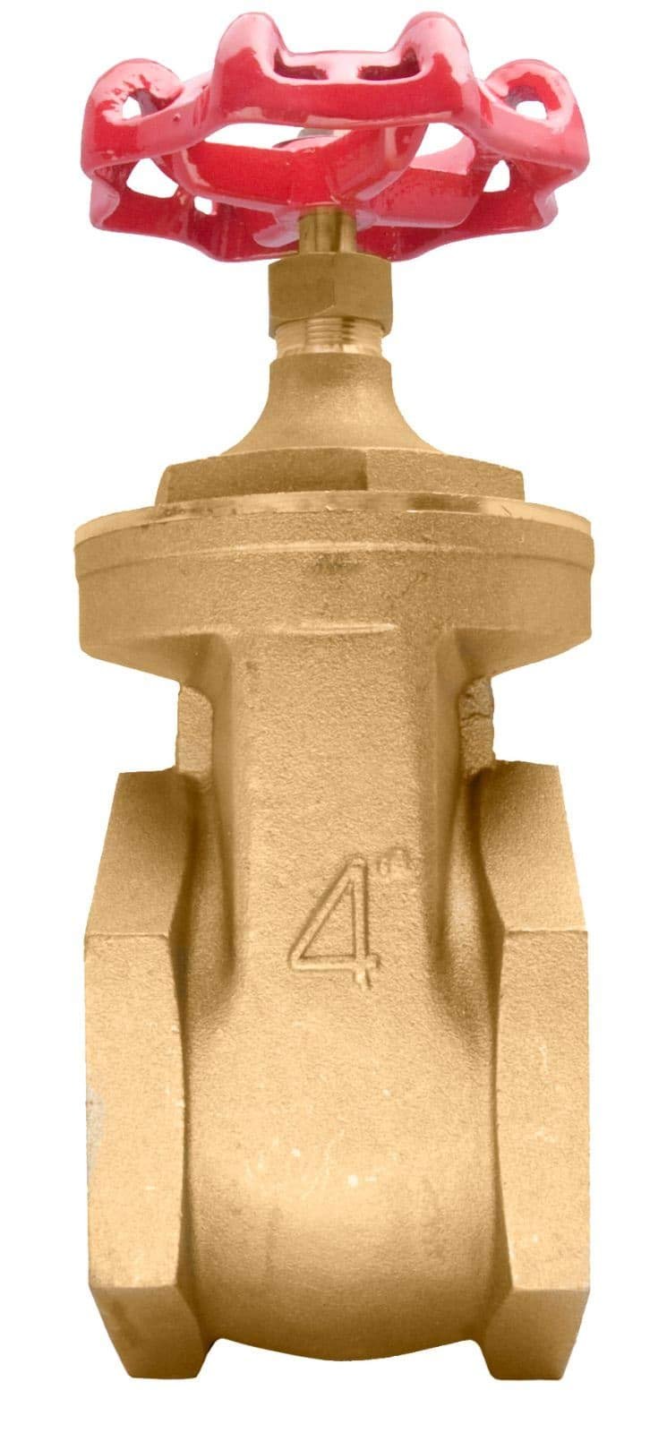 Brass Gate Valve - 200 WOG, FxF NPT