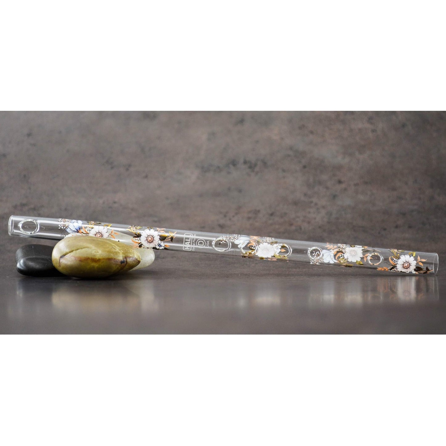 Hall Crystal Flute 21700 - Offset Glass Flute in G